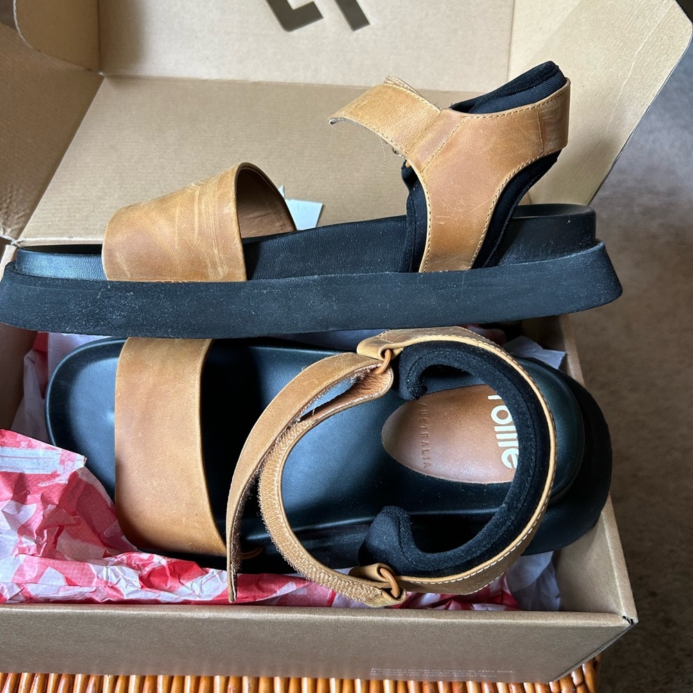 Free People Rollie Acme Sandals Sz 42